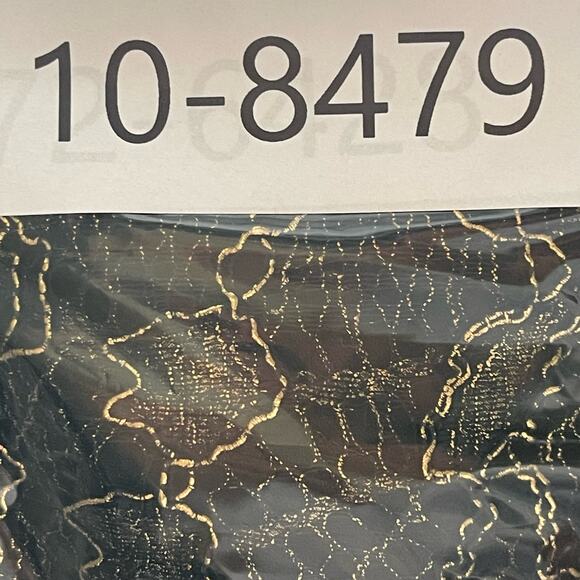 BCBG Mini Dress Womens Size 6 Strapless Metallic Faux Leather Lace Peplum NEW - Picture 14 of 14